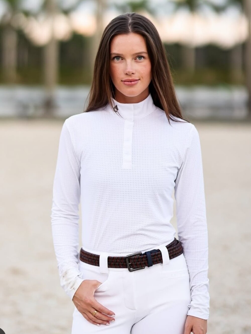 CRINIĒRE Lia Show Shirt | White M